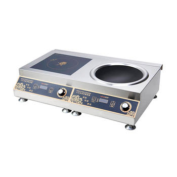 High Power Double Burners Induction Equipment 220V YP-D09 5000W+5000W
